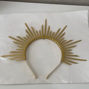 Gold Sunburst Headband